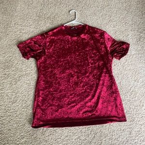 Velvet top